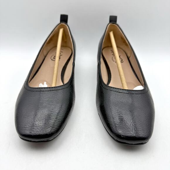 LifeStride Womens Cameo Heeled Flats US 6.5 M EU 36.5 Black Slip On NIB - Picture 6 of 12